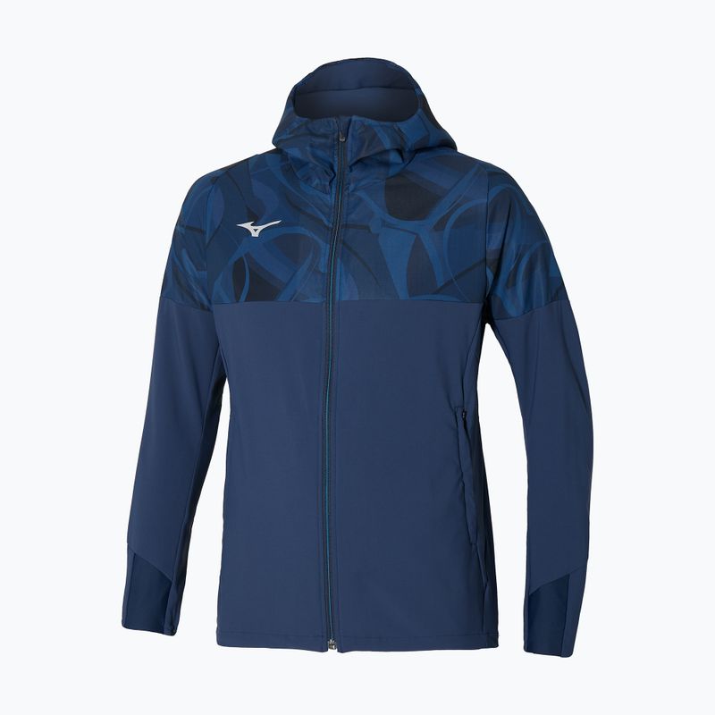 Pánská bunda Mizuno Paris Athlete Hooded pageant blue