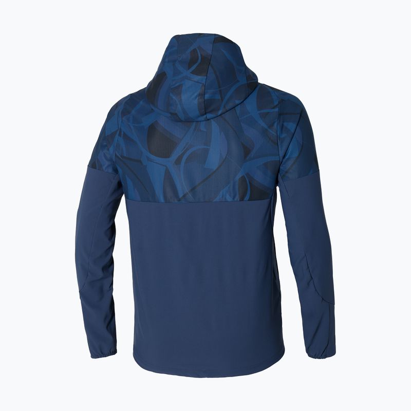 Pánská bunda Mizuno Paris Athlete Hooded pageant blue 2