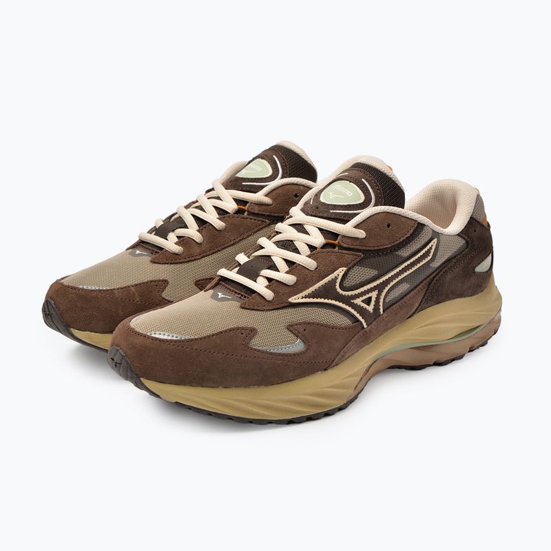 Boty Mizuno Wave Rider Βeta vintage khaki/summer sand/chicory coffee 9