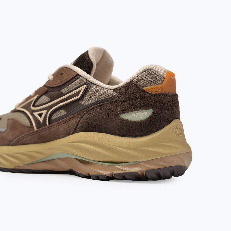 Boty Mizuno Wave Rider Βeta vintage khaki/summer sand/chicory coffee 13