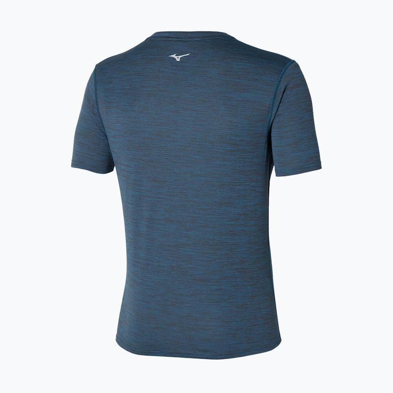 Pánské tričko Mizuno Impulse Core Tee blue wing teal 2