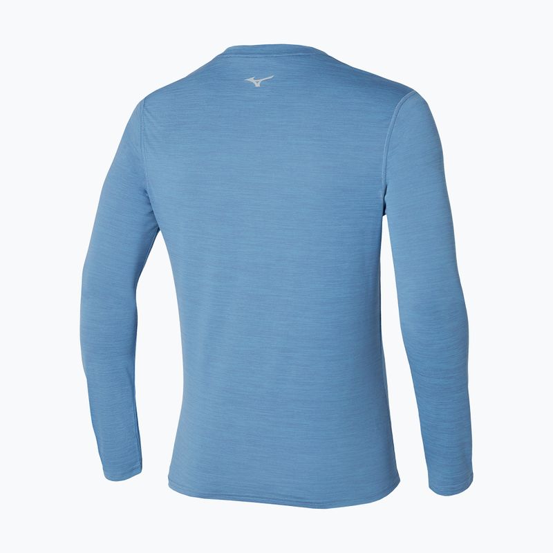 Pánské tričko longsleeve  Mizuno Impulse Core Tee parisian blue 2