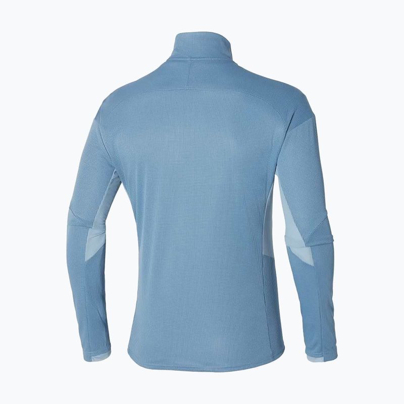 Pánské běžecké tričko Longsleeve Mizuno Hybrid parisian blue  2