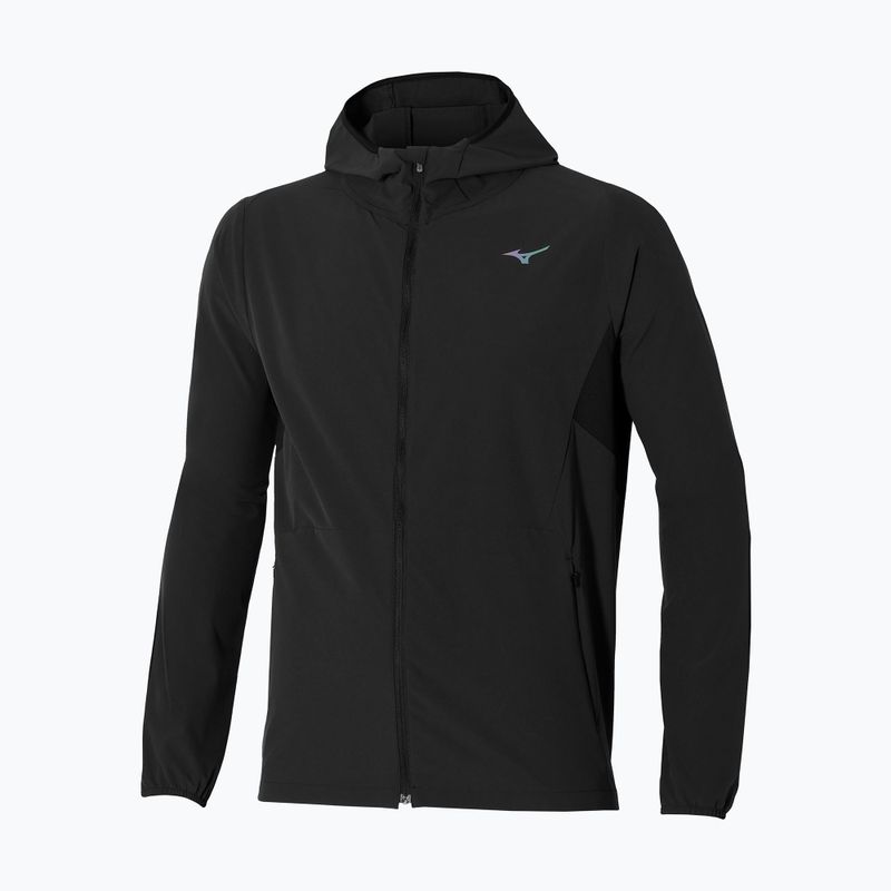 Pánská běžecká bunda Mizuno Alpha Jacket black