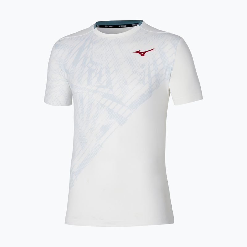 Pánské tenisové tričko Mizuno Mugen Shadow Graphic Tee white