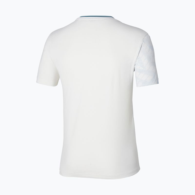 Pánské tenisové tričko Mizuno Mugen Shadow Graphic Tee white 2