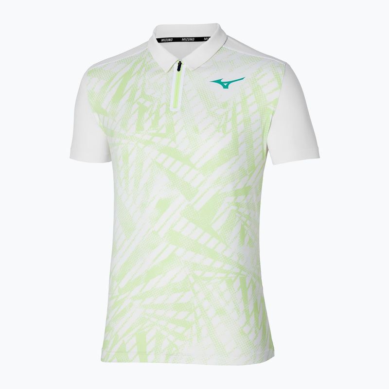 Pánské tenisové polo tričko Mizuno Mugen Shadow Polo white
