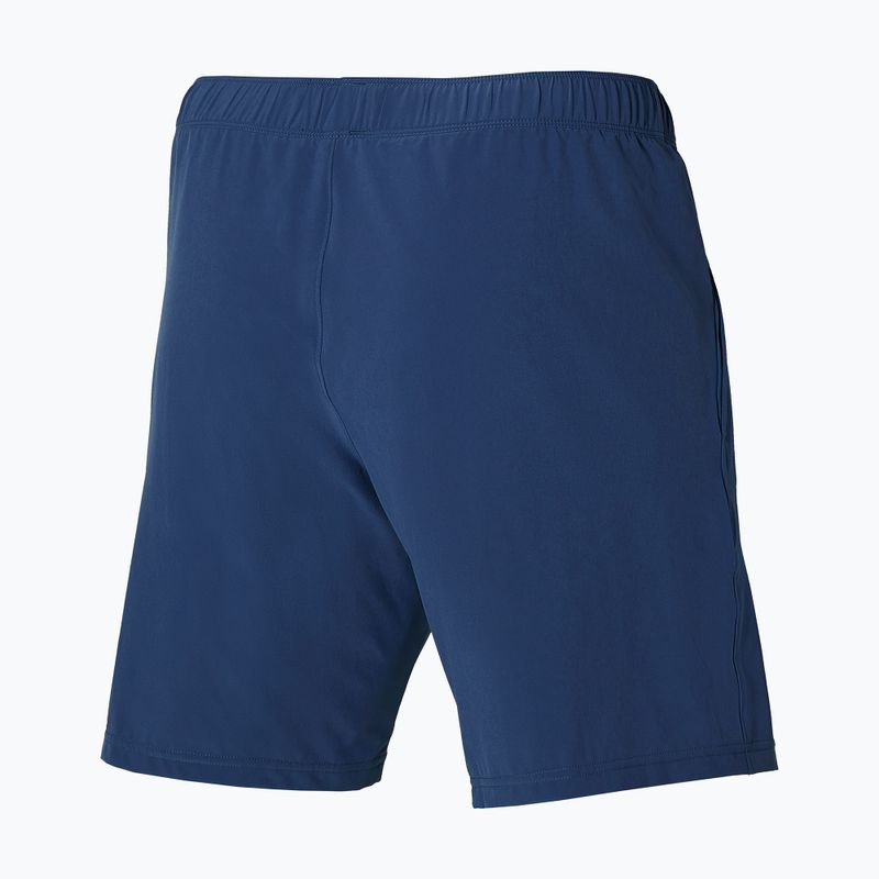 Pánské tenisové šortky Mizuno 8 in Flex Short estate blue 2