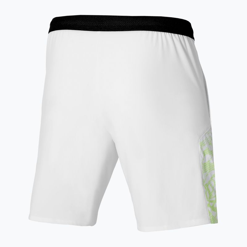 Pánské tenisové šortky Mizuno Mugen 8 In Amplify white 2