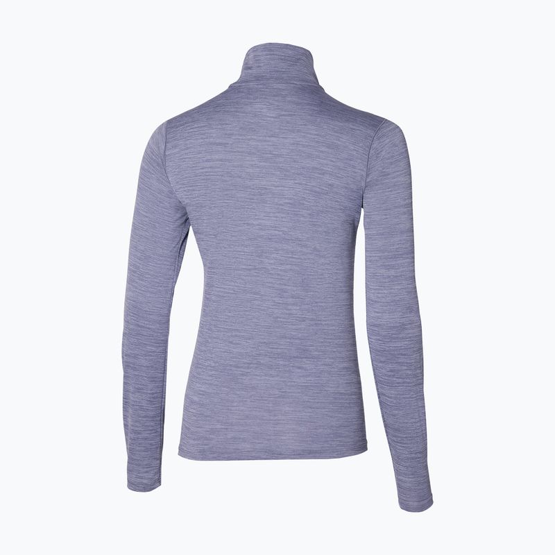 Dámské běžecké tričko longsleeve  Mizuno Impulse Core Half Zip cadet 2