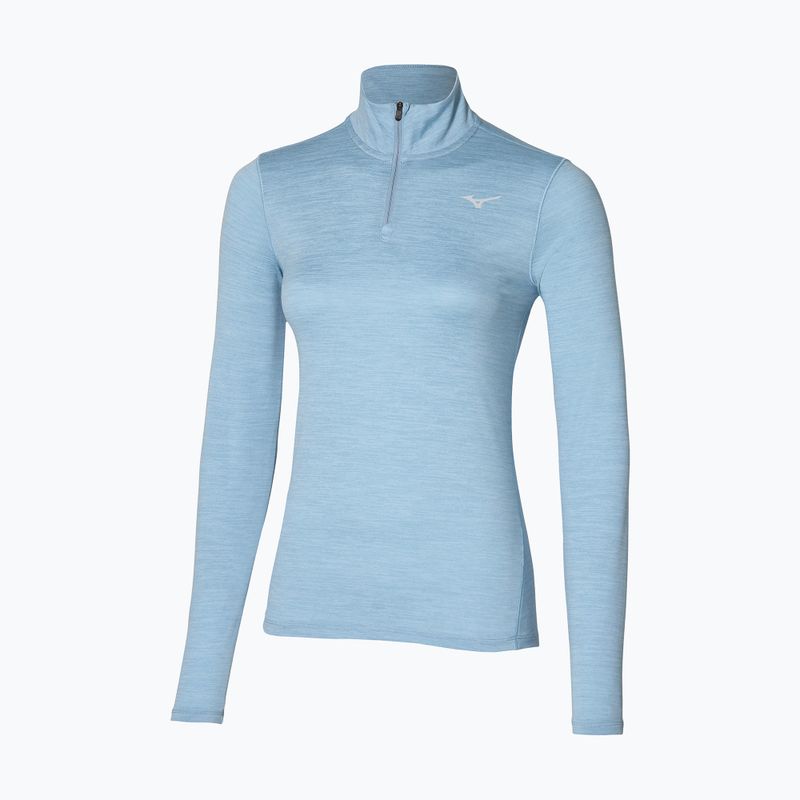 Dámské běžecké tričko longsleeve  Mizuno Impulse Core Half Zip glacier lake