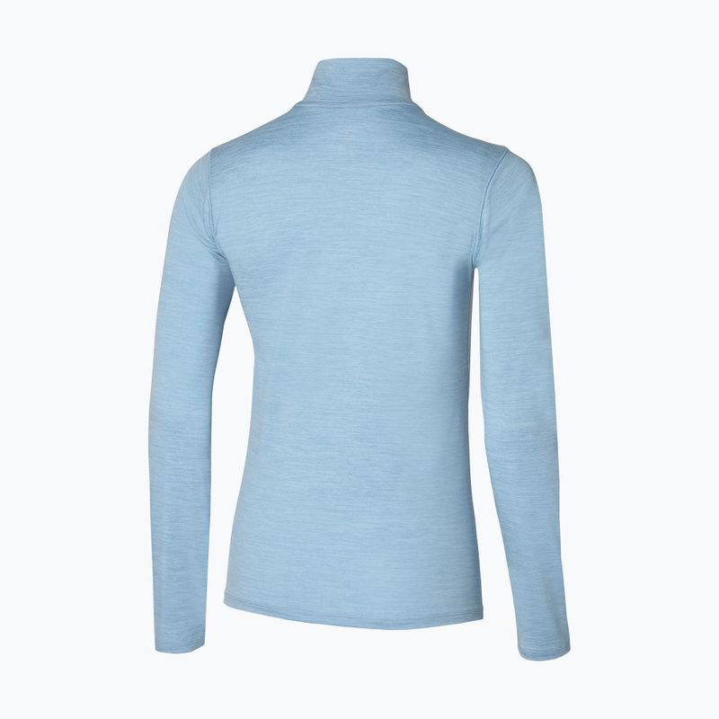 Dámské běžecké tričko longsleeve  Mizuno Impulse Core Half Zip glacier lake 2