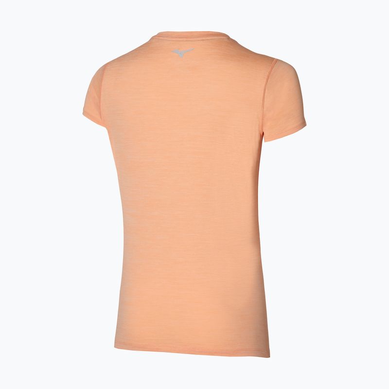 Dámské běžecké tričko Mizuno Impulse Core Tee apricot ice 2