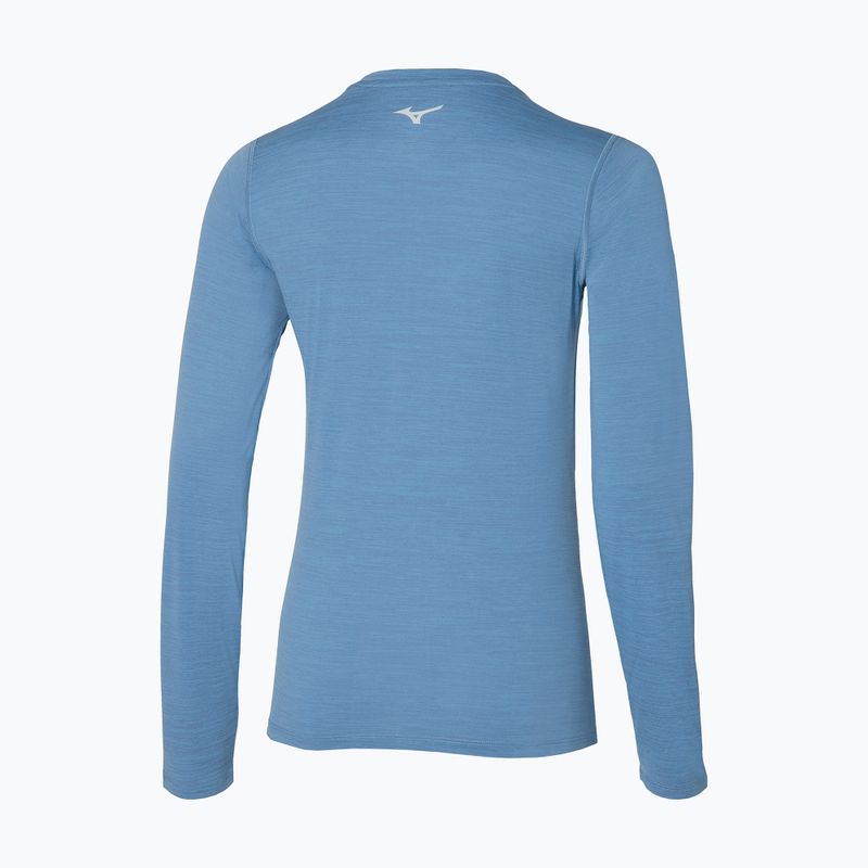 Dámské tričko longsleeve  Mizuno Impulse Core Tee parisian blue 2