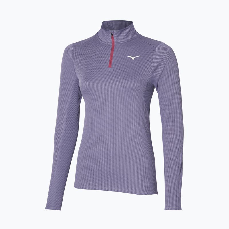 Dámské běžecké tričko LongsleeveMizuno Dryaeroflow LS Half Zip cadet