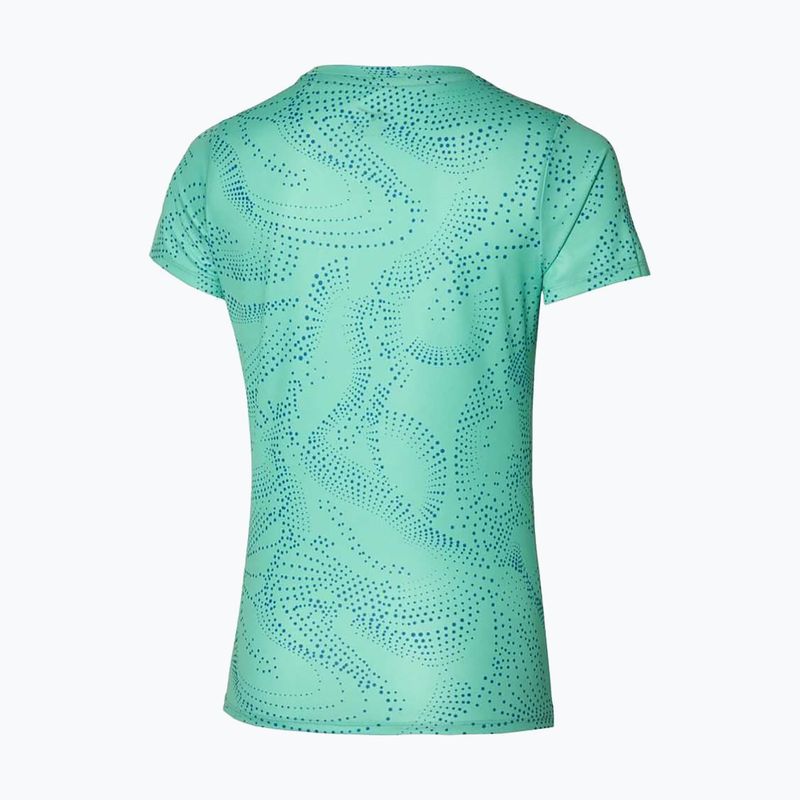 Dámské běžecké tričko Mizuno Impulse Core Graphic Tee dusty jade 2