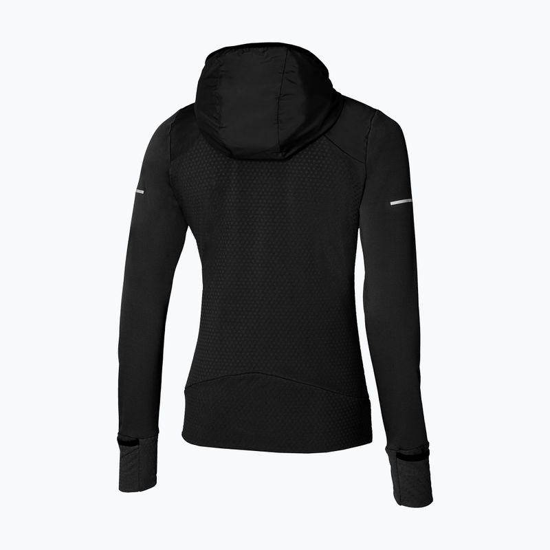 Dámská běžecká bunda Mizuno Warmalite Hybrid Full Zip black 2