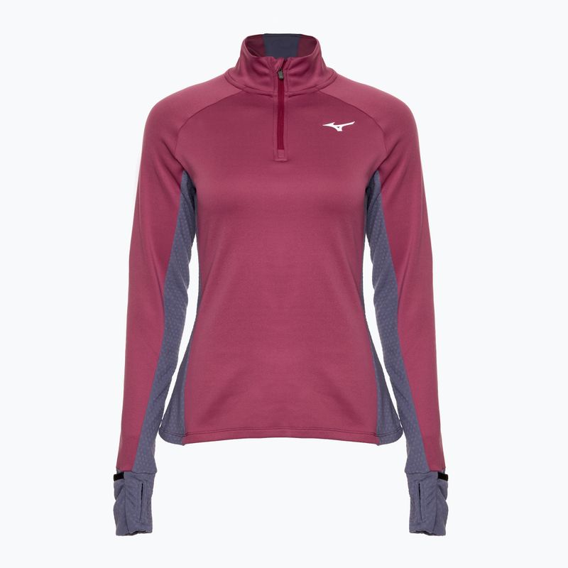 Dámská běžecká mikina Mizuno Warmalite Half Zip violet quartz