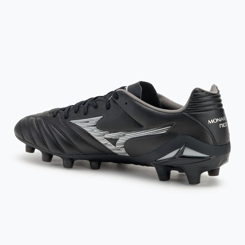 Pánské kopačky Mizuno Monarcida Neo III Pro FG black/silver  3