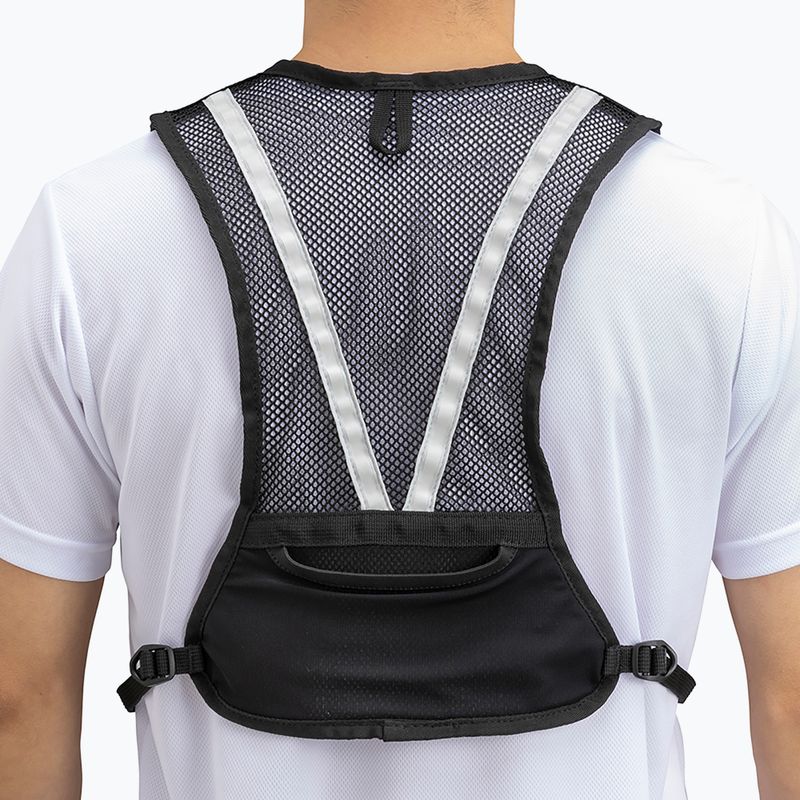 Běžecká vesta Mizuno Mesh Backpack NR black/light gray 2