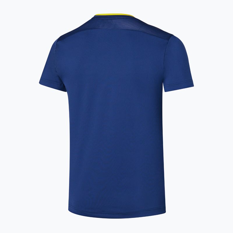 Pánské tričko Mizuno Frontier Shadow Graphic Tee bellwether blue 2