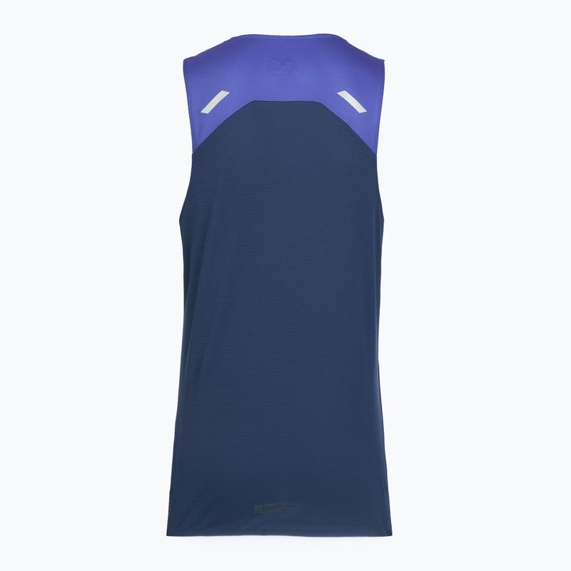 Pánská běžecká tričko Mizuno Tech Light Tank estate blue 2
