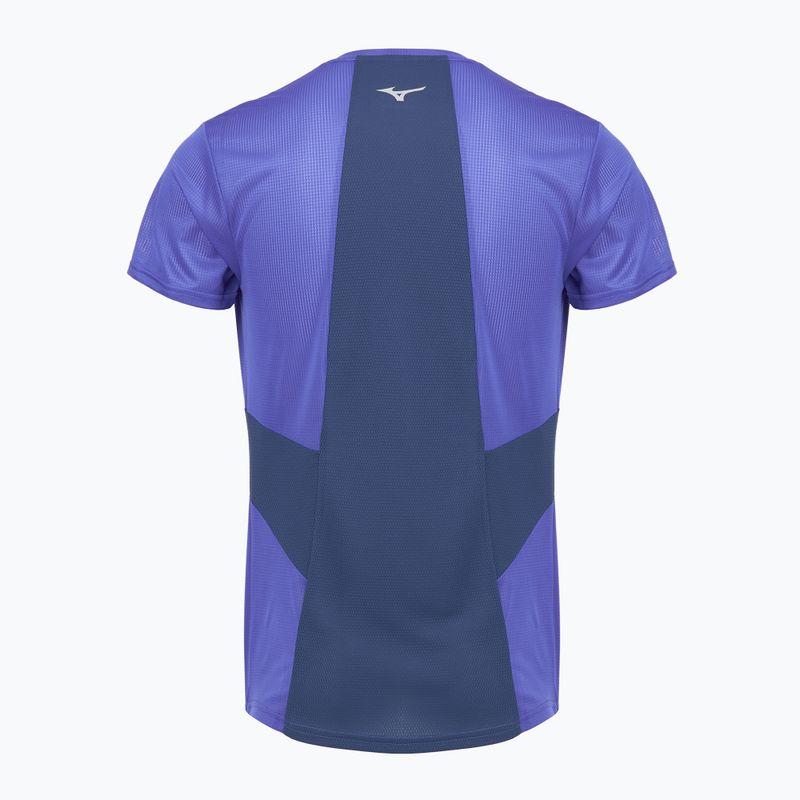Pánská běžecká tričko Mizuno DryAeroFlow Tee reflexblue 2