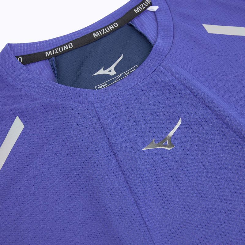 Pánská běžecká tričko Mizuno DryAeroFlow Tee reflexblue 3