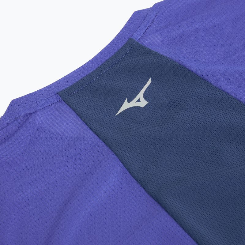 Pánská běžecká tričko Mizuno DryAeroFlow Tee reflexblue 4