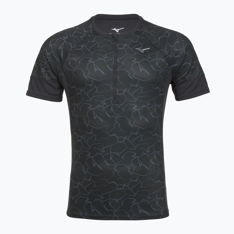Pánské běžecké tričko Mizuno Graphic Trail Tee black