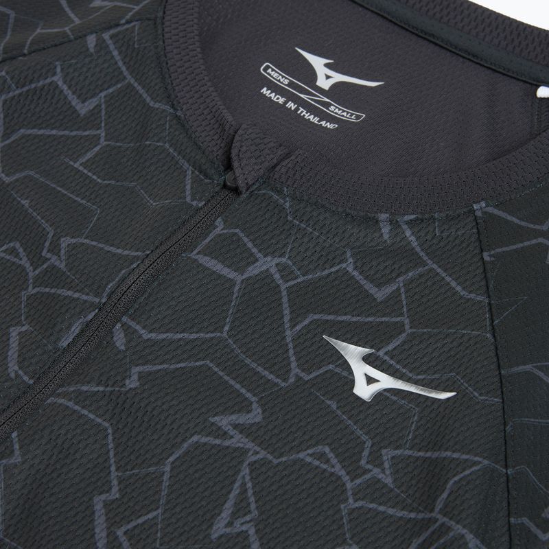Pánské běžecké tričko Mizuno Graphic Trail Tee black 3