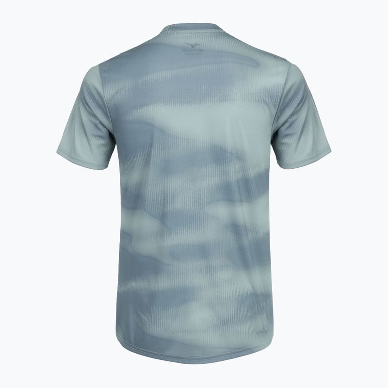 Pánské běžecké tričko Mizuno Core Graphic Tee cloud blue 6