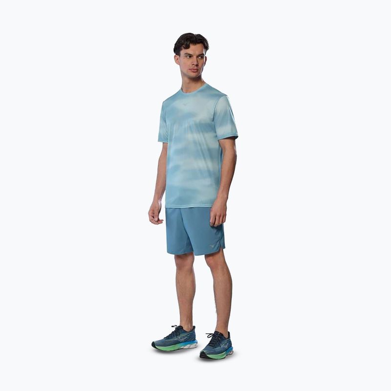 Pánské běžecké tričko Mizuno Core Graphic Tee cloud blue 2
