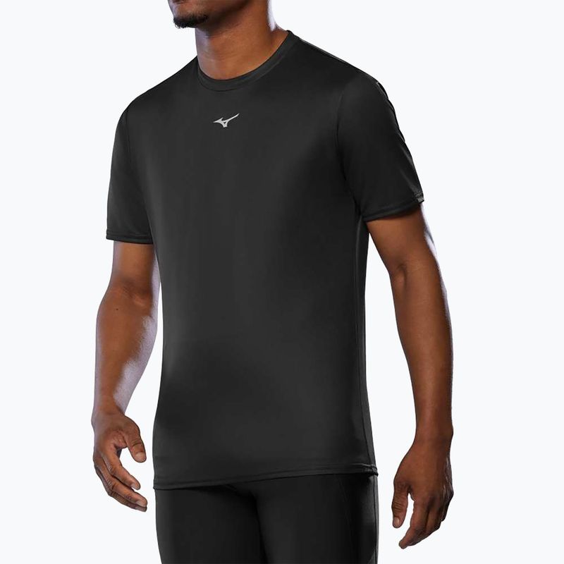 Pánské běžecké tričko Mizuno Core Graphic Tee black oni