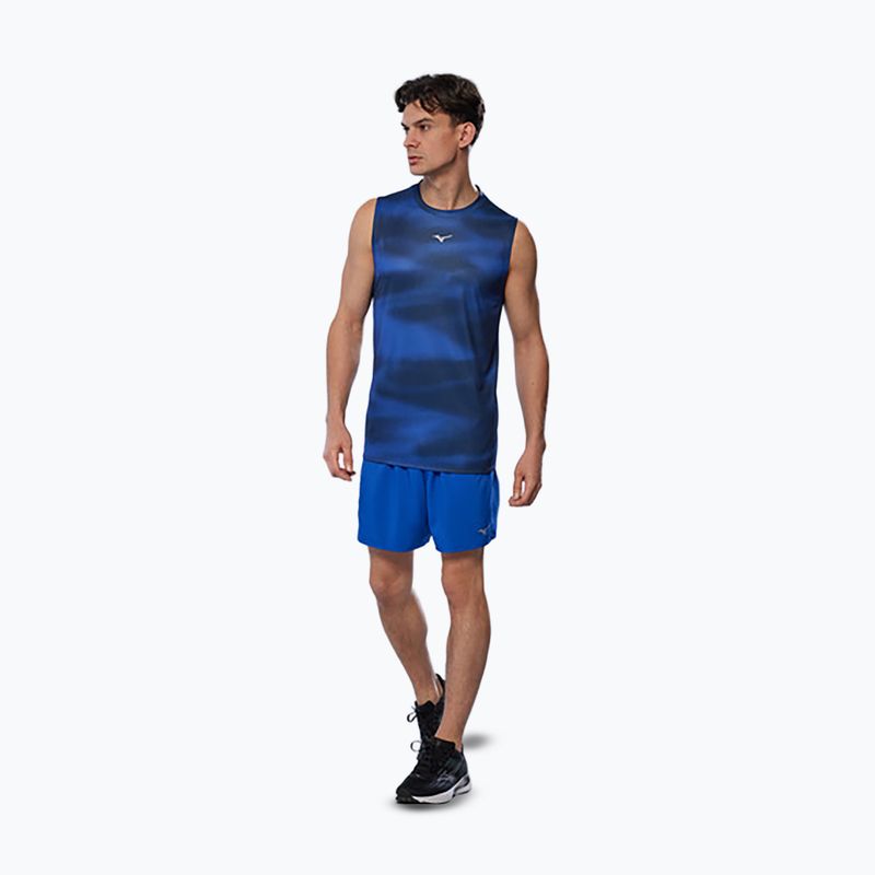 Pánské běžecké tričko Mizuno Core Graphic Sleeveless reflex blue 2