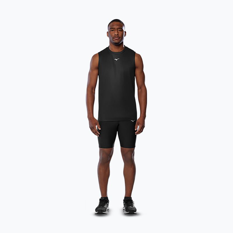 Pánské běžecké tričko Mizuno Core Graphic Sleeveless black oni 2