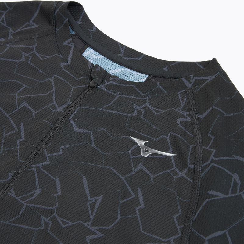 Dámské běžecké tričko Mizuno Graphic Trail Tee black 3