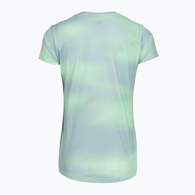 Dámské běžecké tričko Mizuno Core Graphic Tee flash mint 2