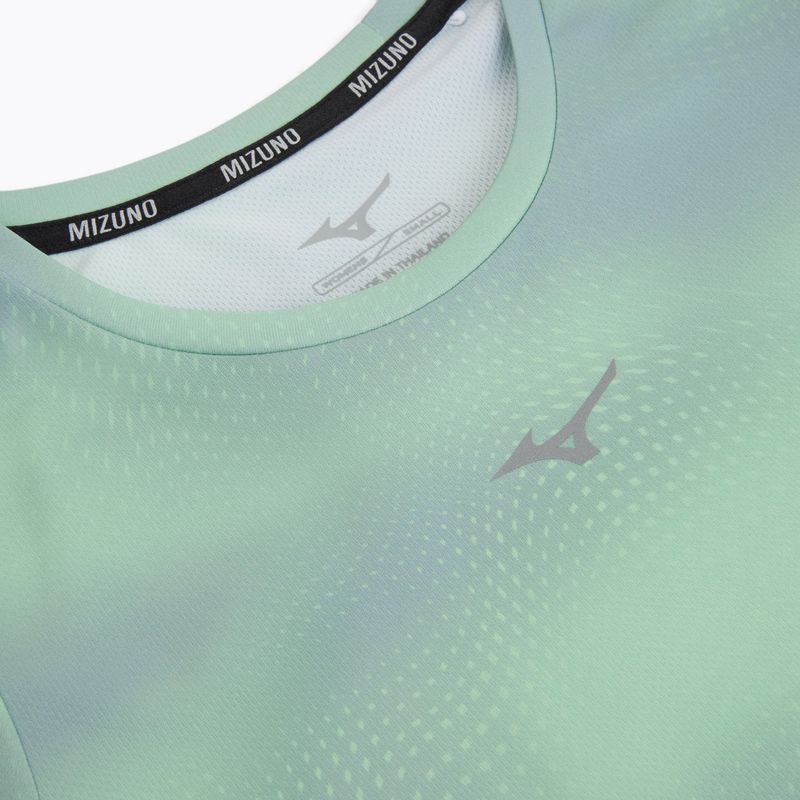 Dámské běžecké tričko Mizuno Core Graphic Tee flash mint 3