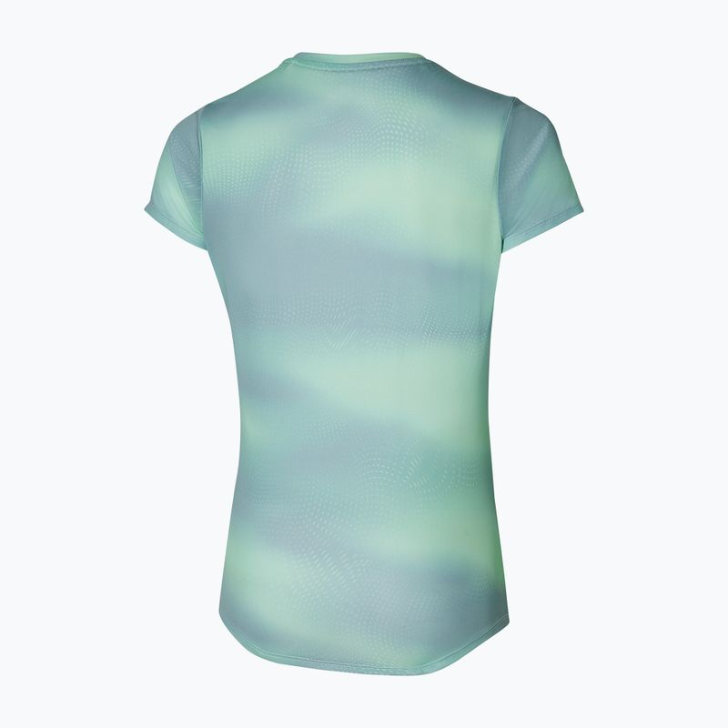 Dámské běžecké tričko Mizuno Core Graphic Tee flash mint 2