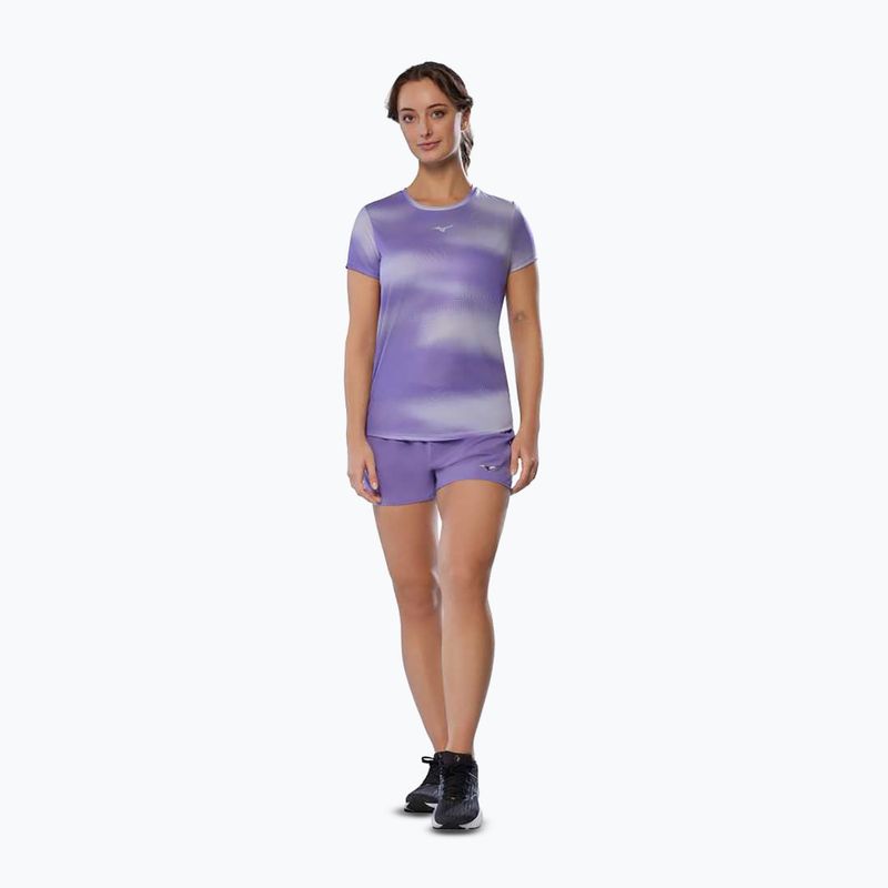 Dámské běžecké tričko Mizuno Core Graphic Tee thistle 2