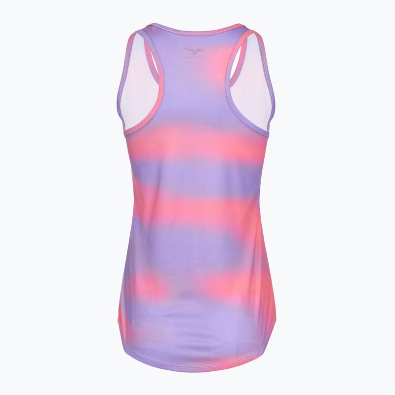 Dámské běžecké tričko Mizuno Core Graphic Tank camellia rose 2