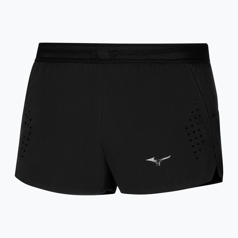 Pánské běžecké šortky Mizuno Tech Light Split 1.5" black