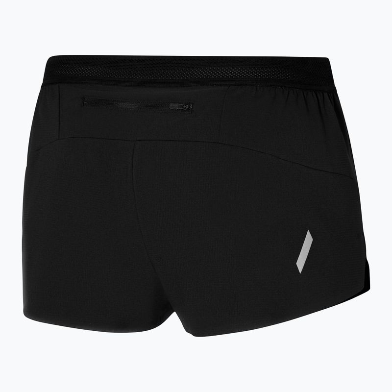 Pánské běžecké šortky Mizuno Tech Light Split 1.5" black 2
