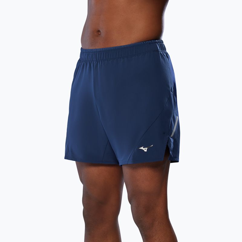 Pánské běžecké šortky Mizuno Alpha 5.5" estate blue