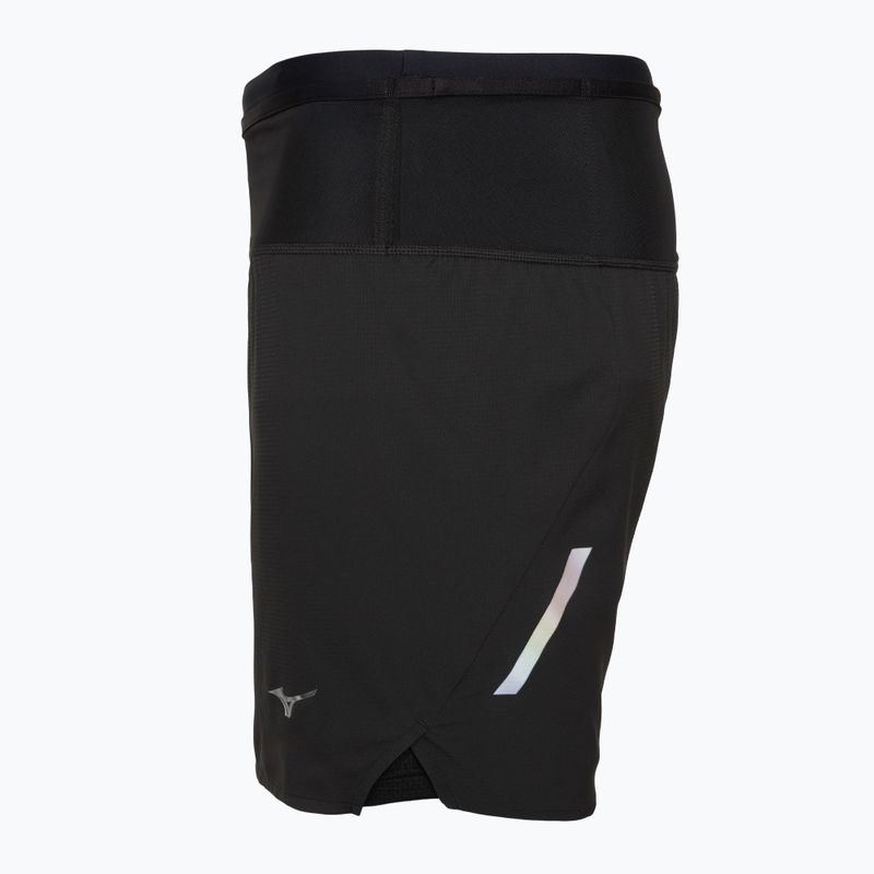 Pánské běžecké šortky Mizuno Trail ER 2IN1 black 3