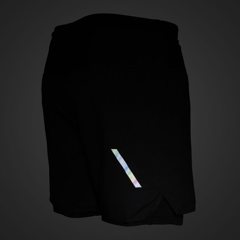 Pánské běžecké šortky Mizuno Trail ER 2IN1 black 7