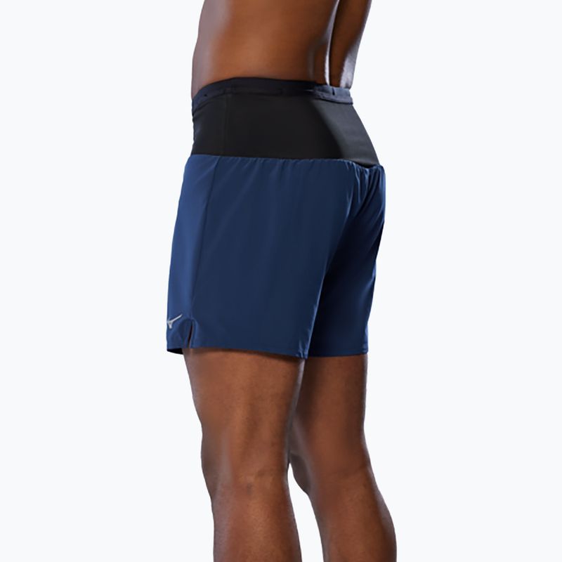 Pánské běžecké šortky Mizuno Multi Pocket estate blue 2