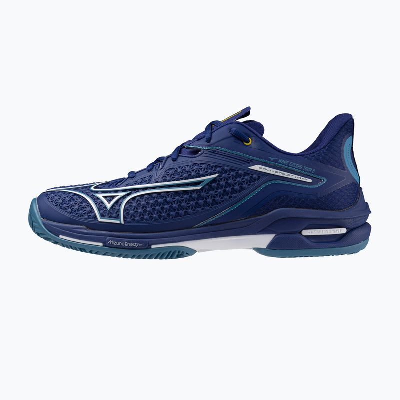 Dámské boty na padel  Mizuno Wave Exceed Light 2 Padel midnight navy/ fuchsia purple/ enamel blue 8