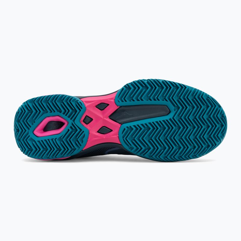Dámské boty na padel  Mizuno Wave Exceed Light 2 Padel midnight navy/ fuchsia purple/ enamel blue 4